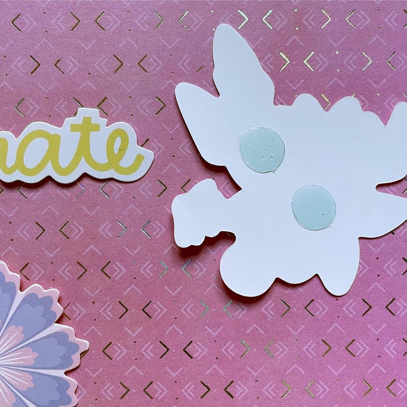 Glue Dots نقاط الغراء، موزع نقاط دوت ن' غو، مزدوج الجوانب، 3/8 إنش، 200 نقطة، شريط غراء للحرف اليدوية، نقاط غراء لاصقة، بديل الغراء السائل الساخن، مزرق - Image 4